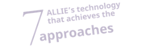 ALLIE's technology that achieves the 7 approach
