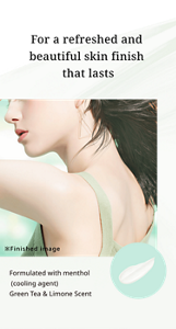 For a refreshed and beautiful skin finish that lasts
