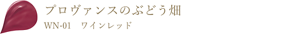プロヴァンスのぶどう畑 WN-01 ワインレッド