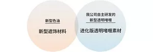 新型色油 新型遮饰材料、我公司自主研发的新型透明啫喱 进化版透明啫喱素材