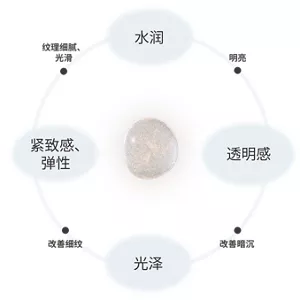 水润 明亮 透明感 改善暗沉 光泽 改善细纹 紧致感、弹性 纹理细腻、光滑