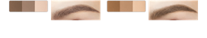EX-13 Greige Brown EX-14 Mild Brown
