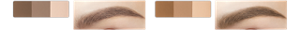 EX-13 Greige Brown EX-14 Mild Brown