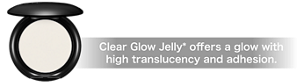KATE JELLY-GLOSS LASTING POWDER Clear Glow Jelly* offers a glow with high translucency and adhesion.