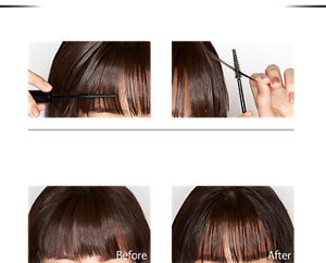 僅此1支即可改變瀏海質感&定型 輕輕一刷,即可自由梳整瀏海造型!實現理想毛流感! 亦可作為戴口罩時完粧定型之用。 保護瀏海遠離濕氣與塌陷!