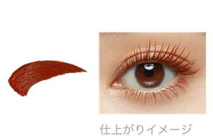 BR-1 オレンジブラウン系 仕上がりイメージ