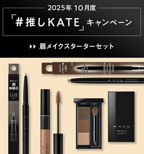 2025年10月度 「#推しKATE」キャンペーン 眉メイクスターターセット