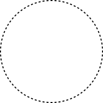 Dotted circle diagram showing pore size about 200μm