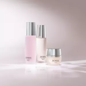Cellular Performance products showcased on light pink background.
