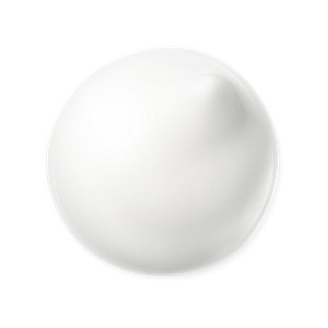 A close-up of the smooth, white micro-bubble texture