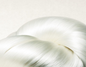 Gros plan sur une tresse de Soie  de Koishimaru.