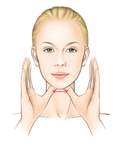 illustration of step 2 application of Lift Focus Essence