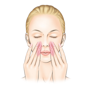 ilustrating step 2 application of Total Lip Treatment