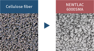 Cellulose fiber, NEWTLAC 6000SMA