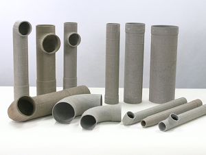 紙ベースの鋳造用湯道管、EGランナー