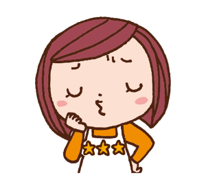 三ツ星シュフみっちゃんのイラスト