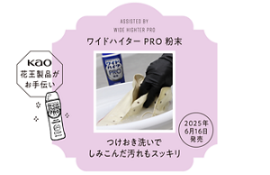 ワイドハイター PRO 粉末 つけおき洗いでしみこんだ汚れもスッキリ