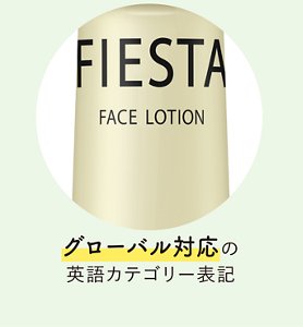 グローバルに対応した英語のカテゴリー表記