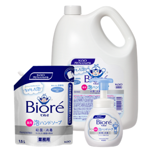 ビオレu泡ハンドソープ 業務用のパッケージ写真