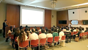 セミナー当日の会場の写真