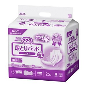 25331260_4901301457394_リリーフ 尿とりパッド ビッグ 10番 26枚 病院施設用_GG01