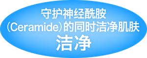 1 洁净 守护神经酰胺(Ceramide)的同时洁净肌肤