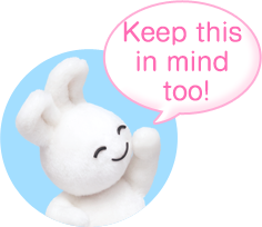 Keep this in mind too!