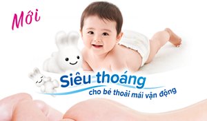 Mới Siêu thoáng cho bé thoải mái vận động