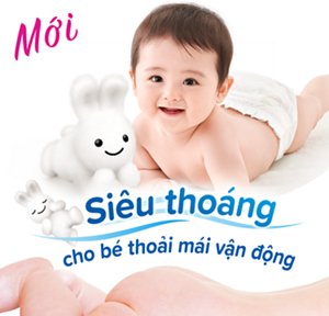 Mới Siêu thoáng cho bé thoải mái vận động