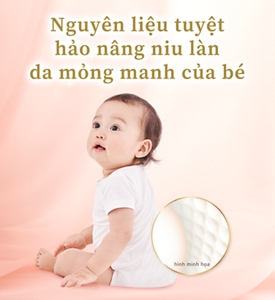 Nguyên liệu tuyệt hảo nâng niu làn da mỏng manh của bé
