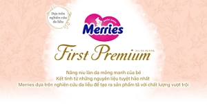 First Premium Dựa trên nghiên cứu da liễu  Nâng niu làn da mỏng manh của bé Kết tinh từ những nguyên liệu tuyệt hảo nhất  Merries dựa trên nghiên cứu da liễu để tạo ra sản phẩm tã với chất lượng vượt trội