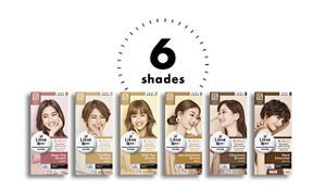 Liese Creamy Bubble Color. Natural Series 6 shades.