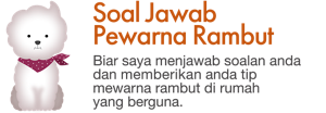 Soal Jawab Pewarna Rambut Biar saya menjawab soalan anda dan memberikan anda tip mewarna rambut di rumah yang berguna.