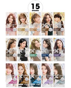 Liese Creamy Bubble Color. 15shades.