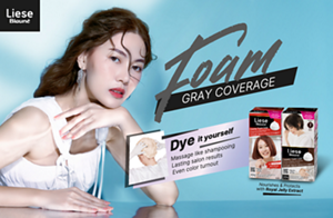 Liese Blauné Creamy Foam Color DENSE MICRO FOAM FOR EXCELLENT GRAY COVERAGE 15 New Fashionable Colors!