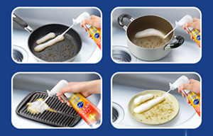 料理後的油膩器皿