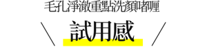 毛孔淨澈重點洗顏啫喱 試用感
