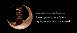 2.4 <Fri> New Product. Long-lasting, lightweight foundation. A new generation of daily liquid foundation has arrived.