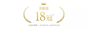 美粧賞 18冠 *統計期間:2024年6月~2024年12月