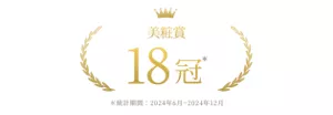 美粧賞 18冠 *統計期間:2024年6月~2024年12月