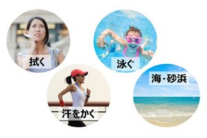 日やけ止めの塗り直しが必要なタイミングの例