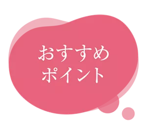 おすすめポイント