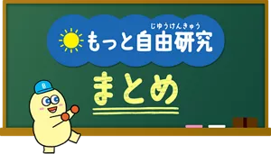 もっと自由研究まとめ