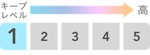 キープレベル1/5