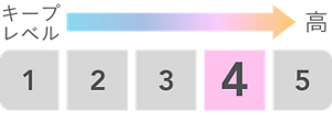 キープレベル4/5