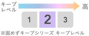 キープレベル2/3 ※固めずキープシリーズ キープレベル