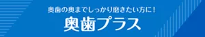 奥歯の奥までしっかり磨きたい方に! 奥歯プラス