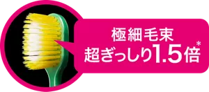 極細毛束 超ぎっしり1.5倍(*)