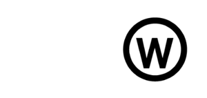円の中に「W」が記載された記号
