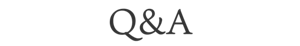 Q&A
